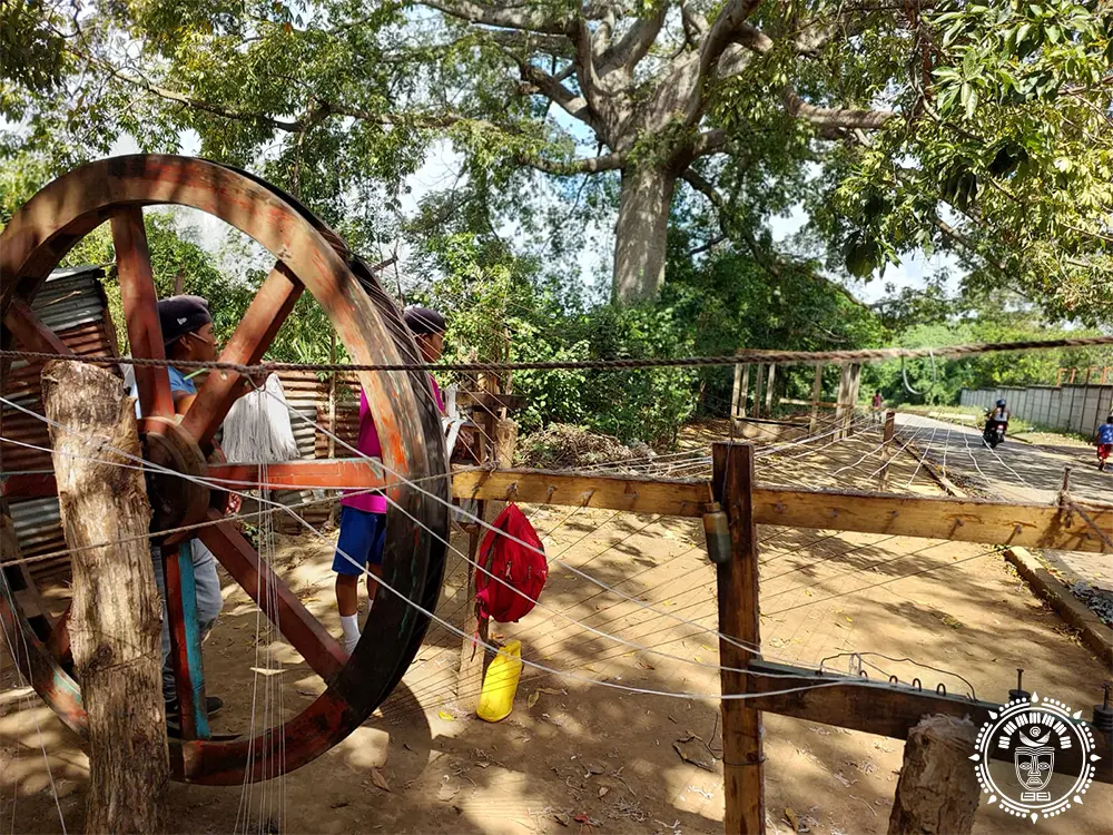 Hamac nicaraguayen Momotombo coton recyclé