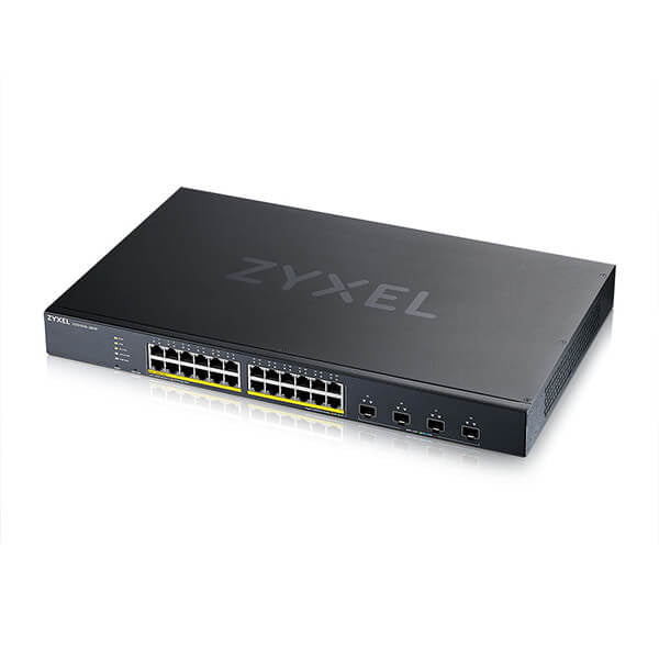 Zyxel XGS1935-28HP Géré L3 Gigabit Ethernet (10/100/1000) Connexion Ethernet, supportant l'alimentation via ce port (PoE)