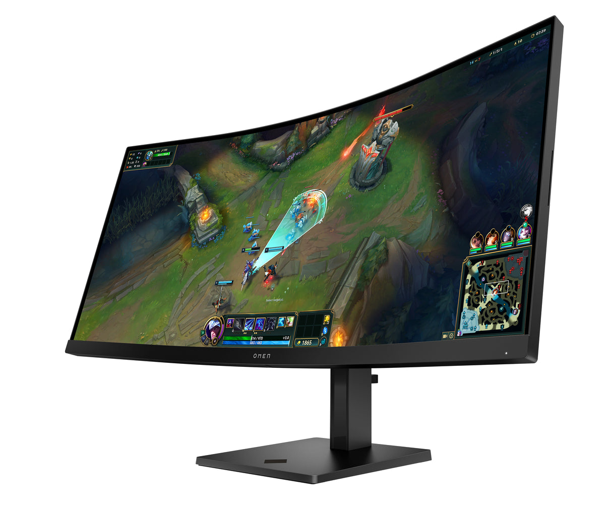 HP OMEN LCD 34c G2 curved VA 34 86,4 cm WQHD 3440x1440 1ms 185 Hz 400 nits2xHDMIDPVESA écran plat de PC 86,4 cm (34") 34