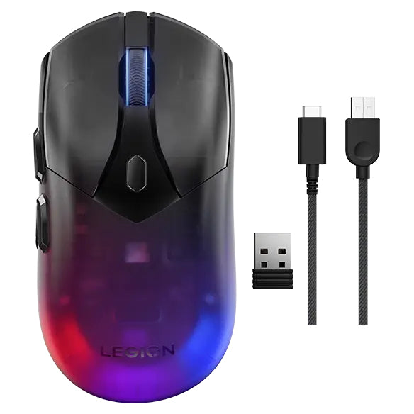 Lenovo Legion M410 souris Gaming Ambidextre RF Wireless + USB Type-C Optique 16000 DPI
