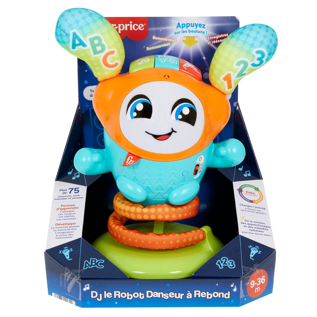 Fisher-price DJ le robot danseur à rebond