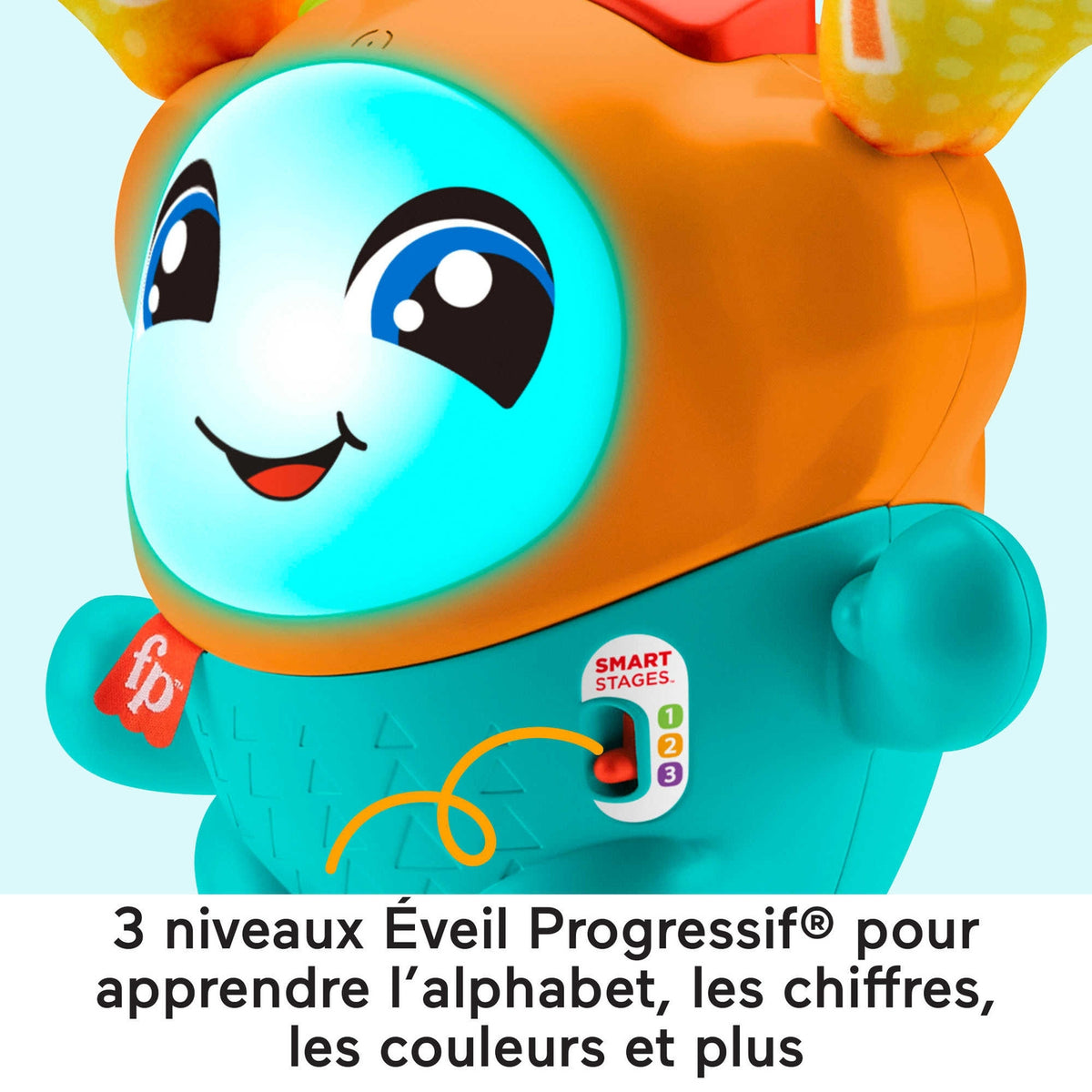 Fisher-price DJ le robot danseur à rebond