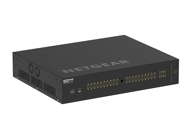 NETGEAR GSM4248UX Switch Gigabit Ethernet Géré L2/L3 PoE, 40 Ports RJ-45, 2U, Noir