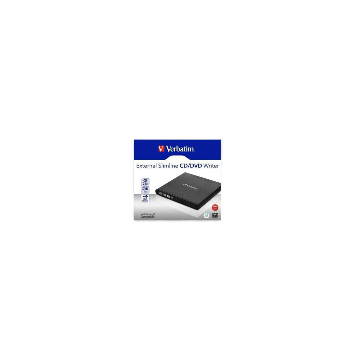 Verbatim Graveur CD/DVD externe ultra mince