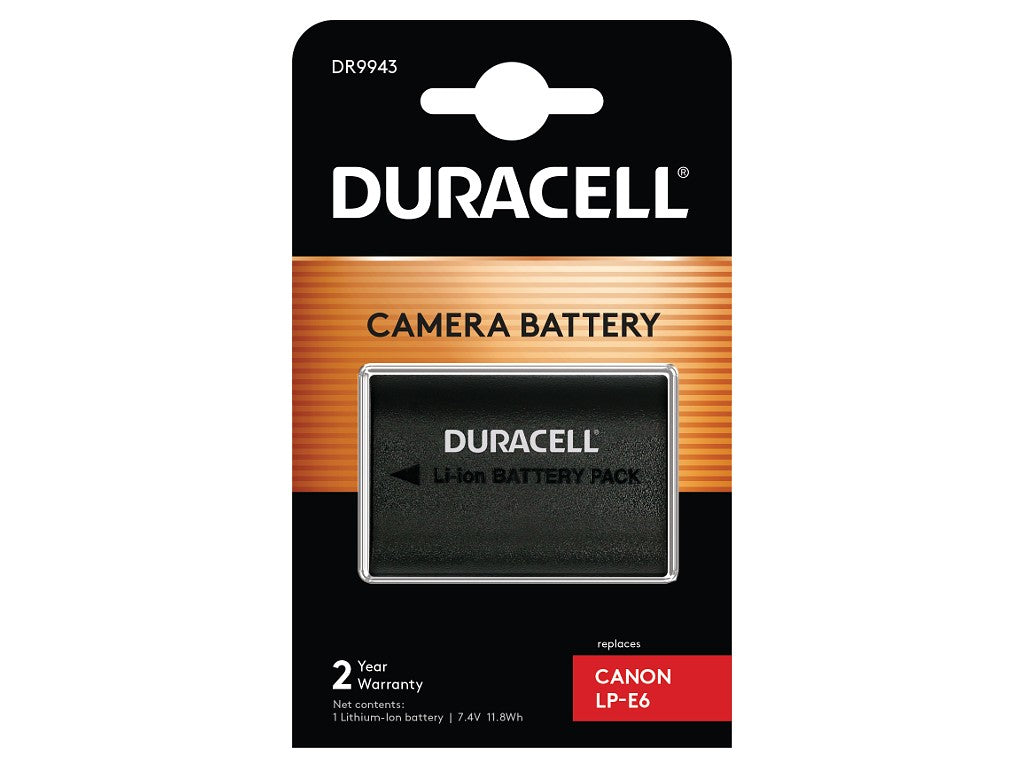 Duracell DR9943 batterie de caméra/caméscope Lithium-Ion (Li-Ion) 1600 mAh