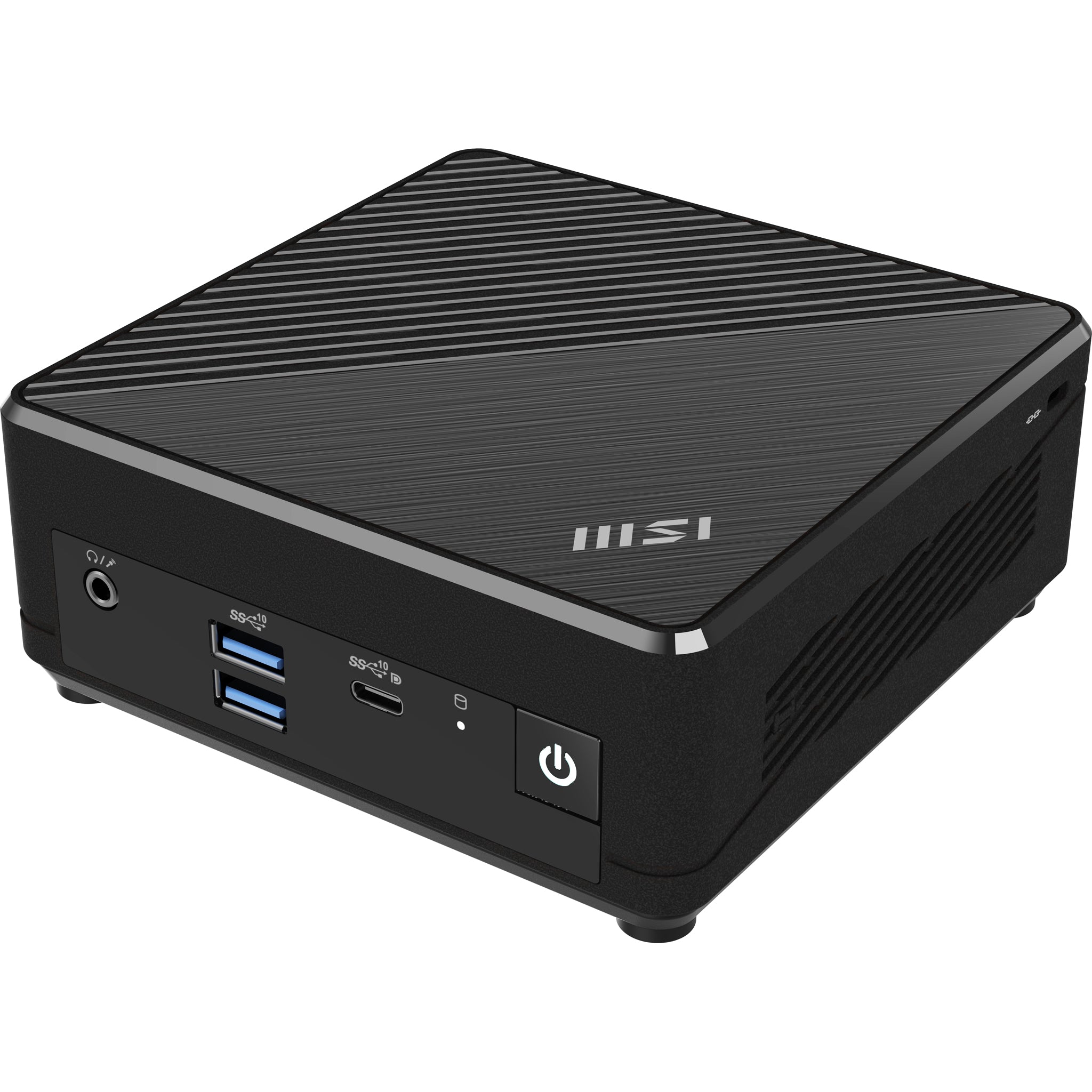 MSI Cubi N ADL S-254AT Intel® N N200 4 Go DDR4-SDRAM 128 Go SSD Windows 11 Pro Mini PC Noir