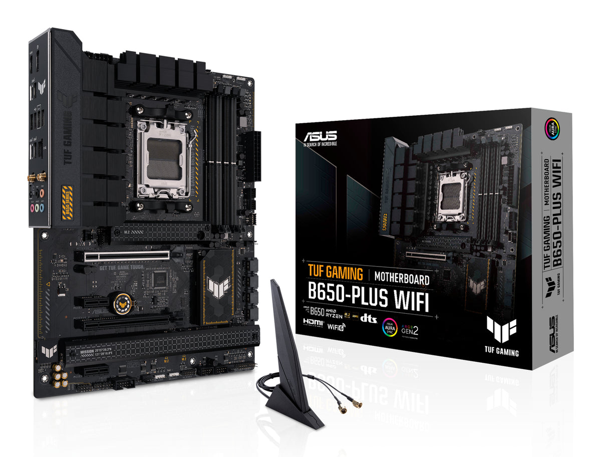 ASUS TUF GAMING B650-PLUS WIFI Carte Mère AMD B650 Socket AM5 ATX