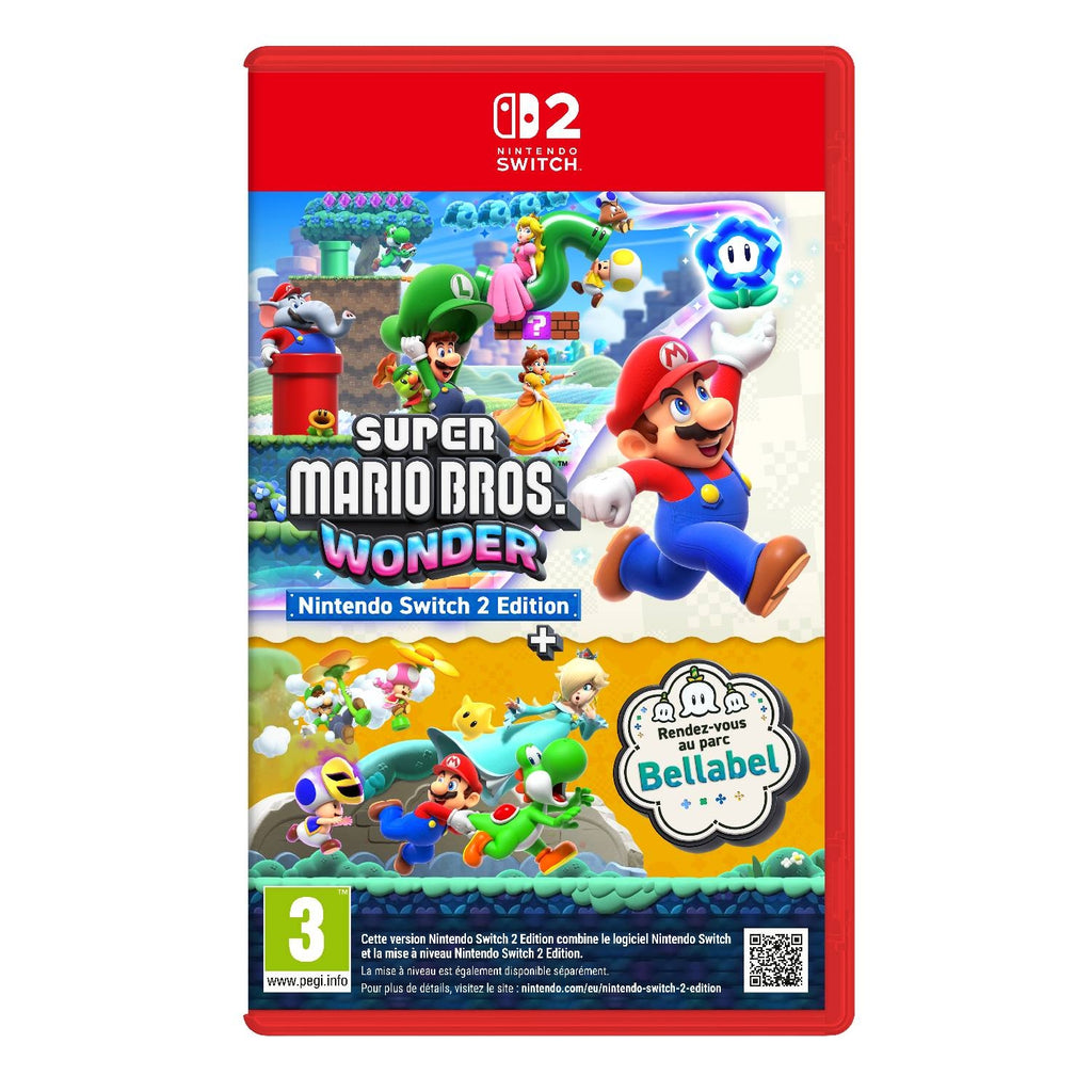 Nintendo Super Mario Bros Wonder Nintendo Switch 2 Edition + Rendez-vous au parc Bellabel Switch 2