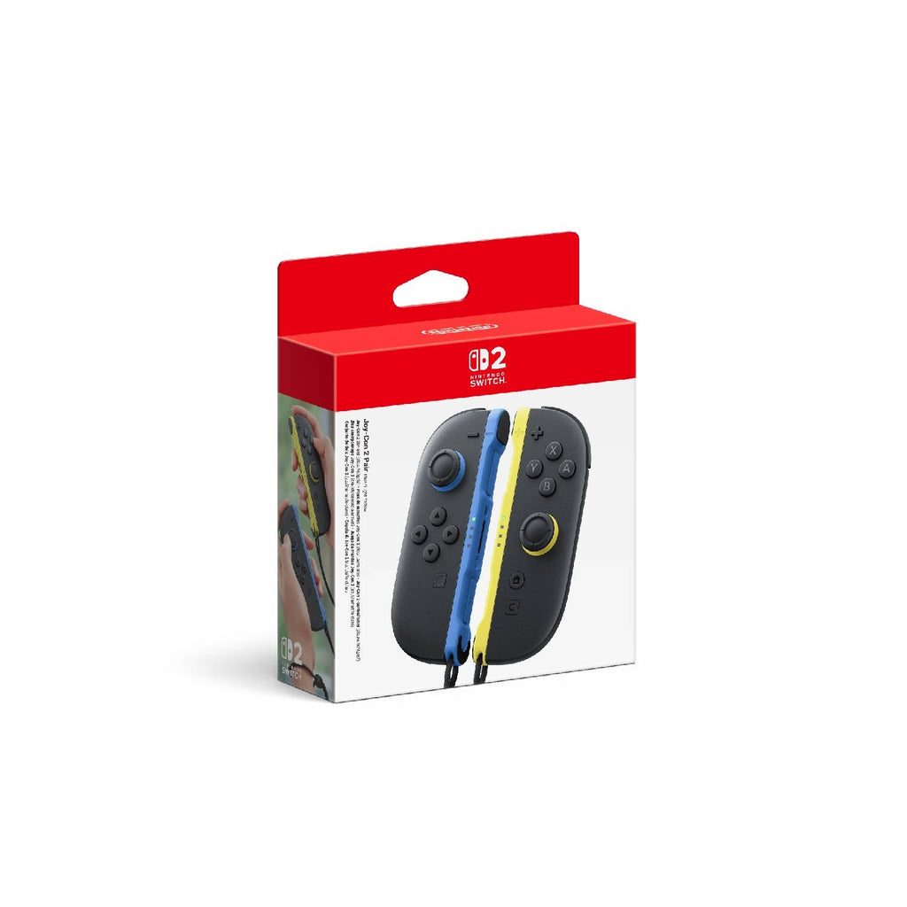 Nintendo Paire de manettes Joy-Con bleu/jaune clair pour Switch 2