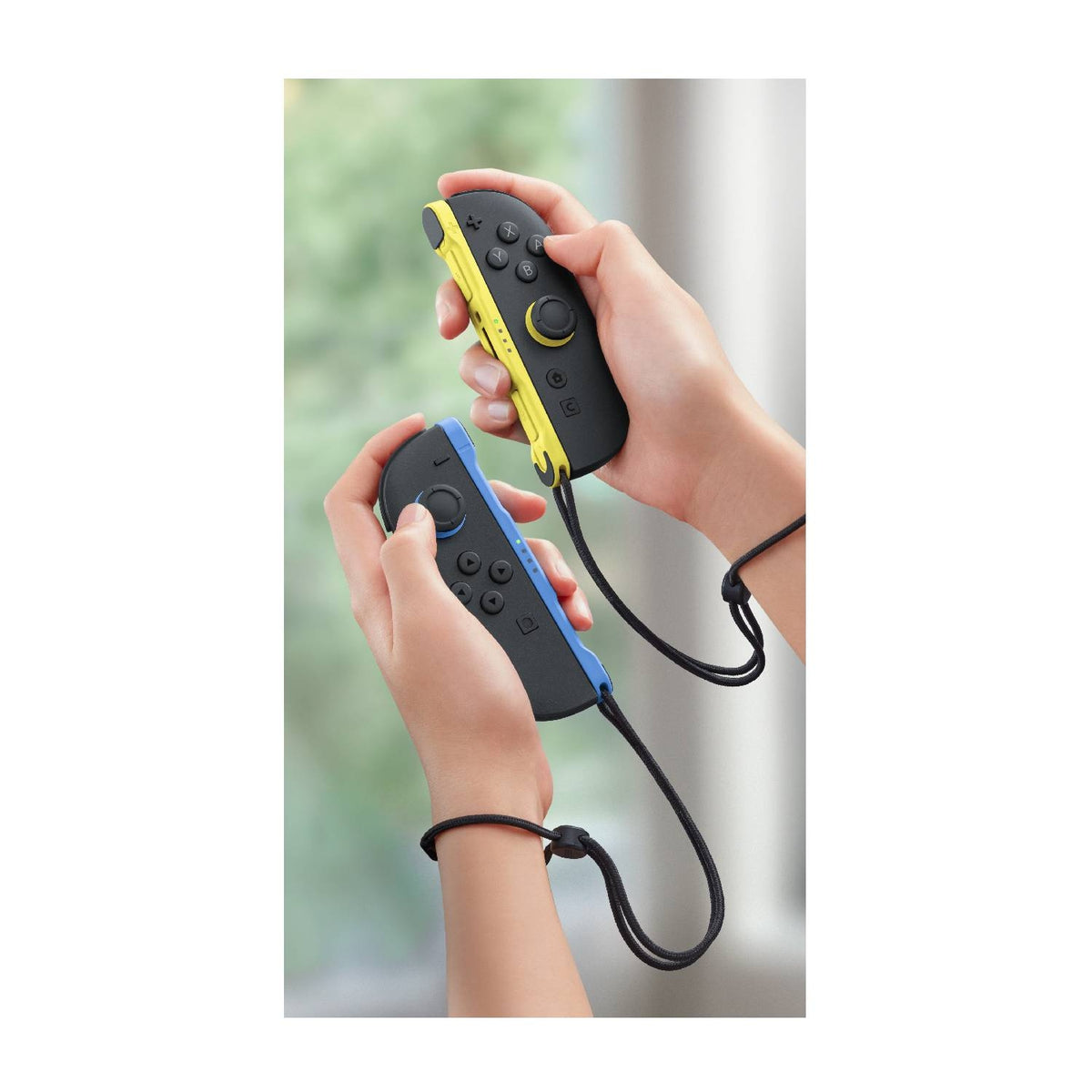 Nintendo Paire de manettes Joy-Con bleu/jaune clair pour Switch 2