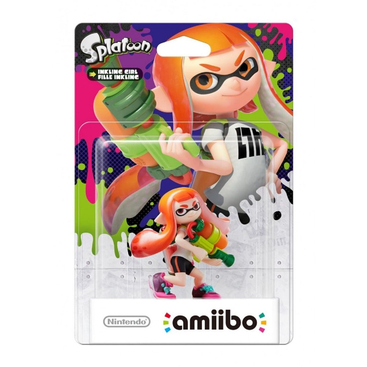 Nintendo Figurine Amiibo Splatoon - Fille Inkling
