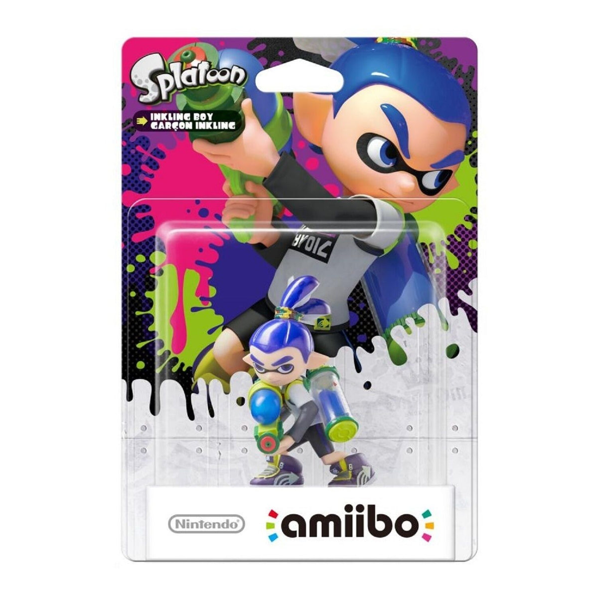 Nintendo Figurine Amiibo Splatoon - Garçon Inkling