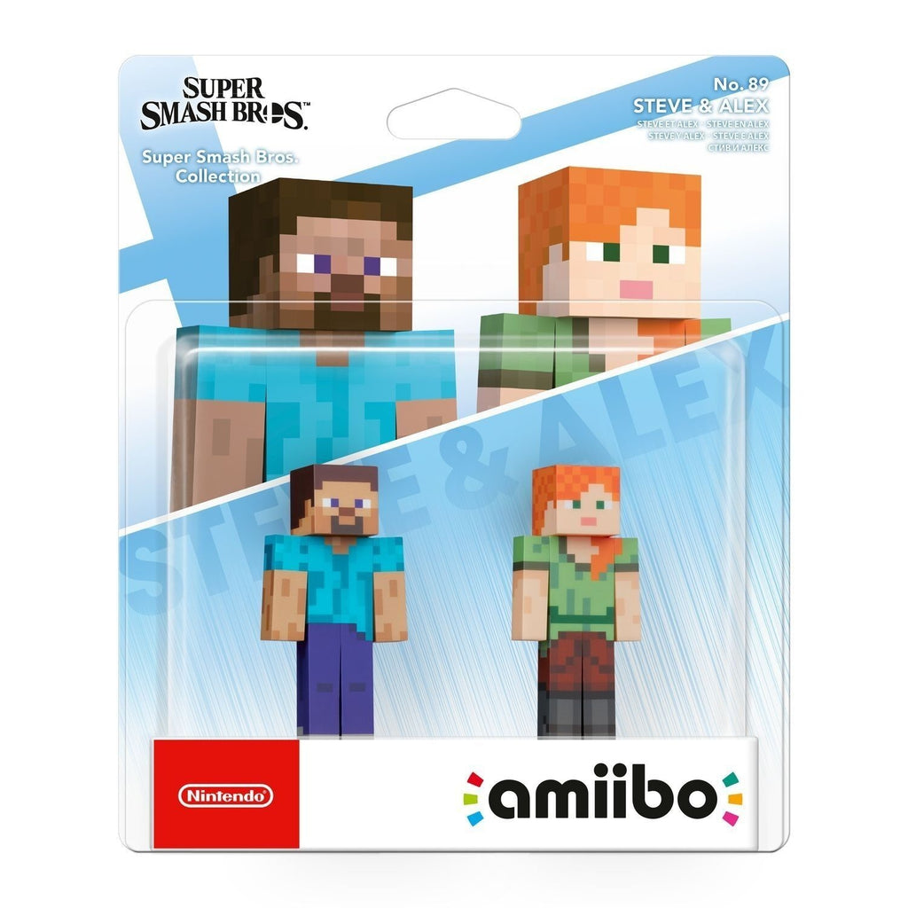 Nintendo Figurine Amiibo Super Smash Bros - Steve & Alex