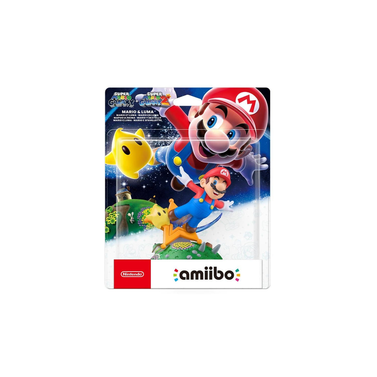 Nintendo Figurine Amiibo Super Mario Galaxy - Mario et Luma