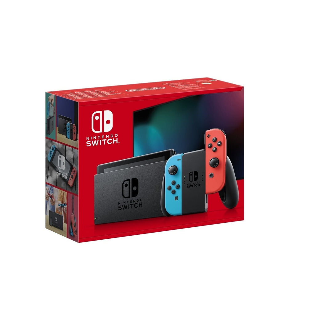 Nintendo Console Switch 1.1 Joy-Con Bleu néon/Rouge néon
