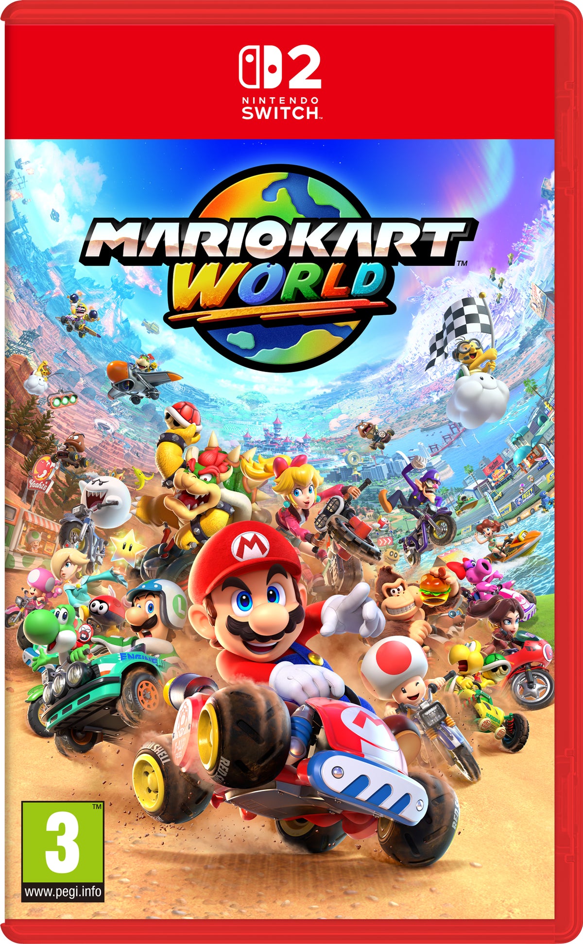 Nintendo Mario Kart World pour Nintendo Switch 2, Édition Standard