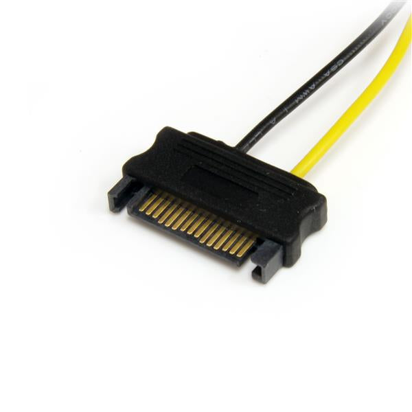 StarTech.com Câble Adaptateur d'Alimentation SATA vers PCI Express 6 Broches, 15 cm