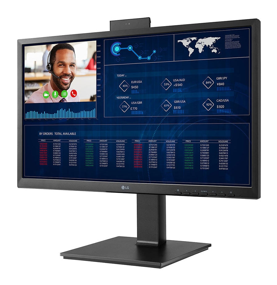 LG 24CQ651I-6P PC tout en un/station de travail Intel® Celeron® J4105 61 cm (24") 1920 x 1080 pixels All-in-One thin cli