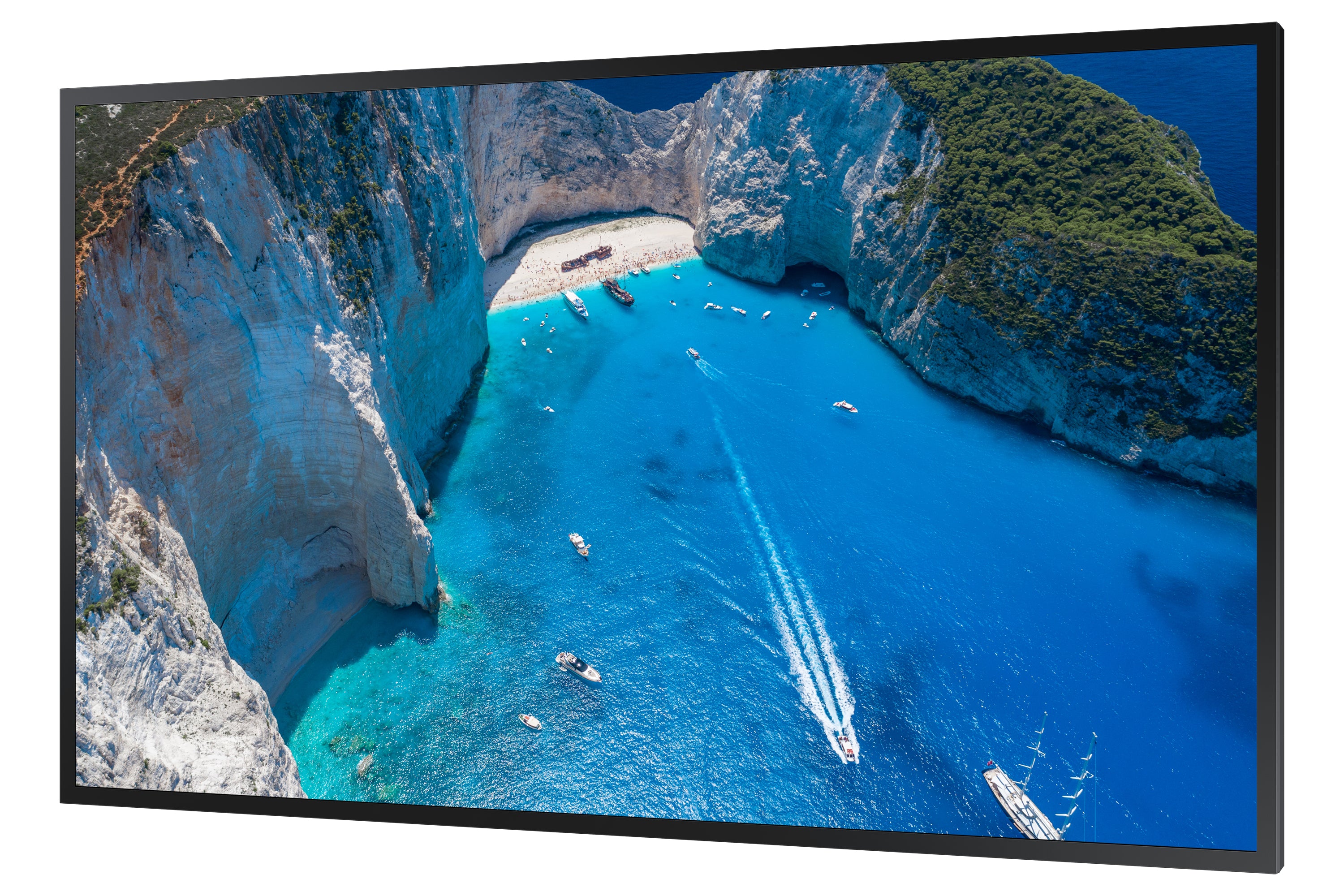 Samsung OM75A Écran plat de signalisation numérique 190,5 cm (75") LCD Wifi 4000 cd/m² 4K Ultra HD Noir Intégré dans le processeur Tizen 5.0 24/7