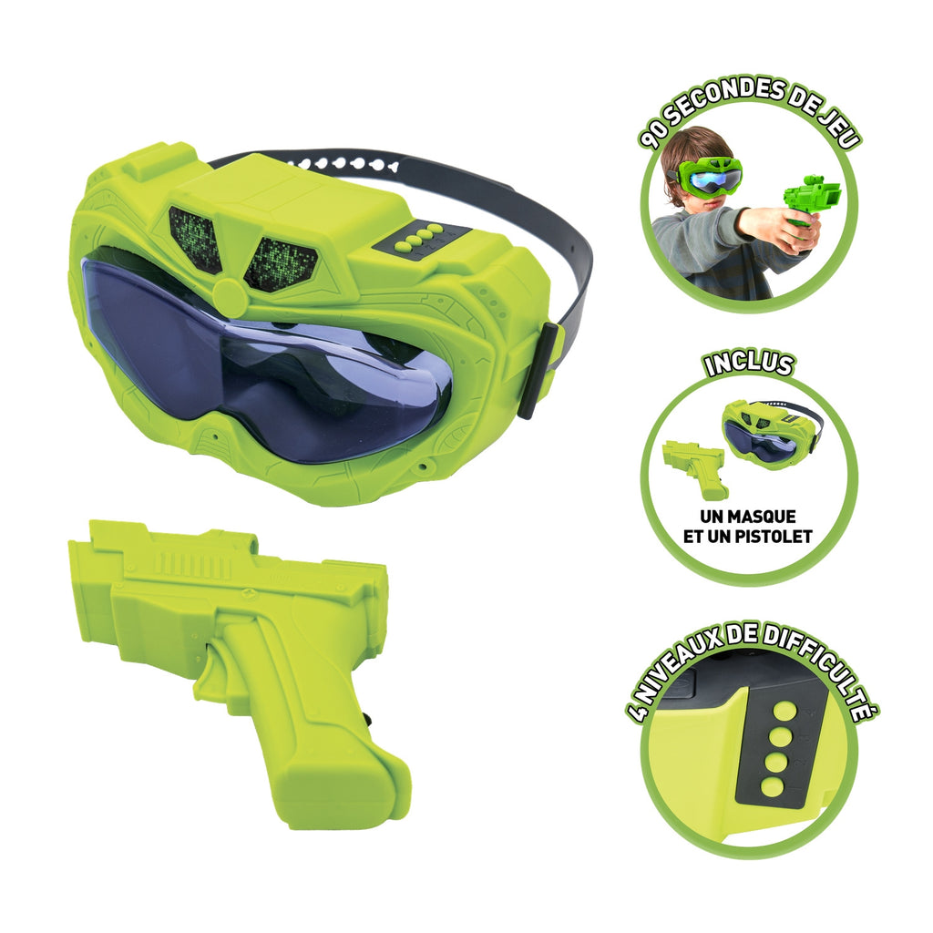 Silverlit Masque Alien Vision avec Pistolet