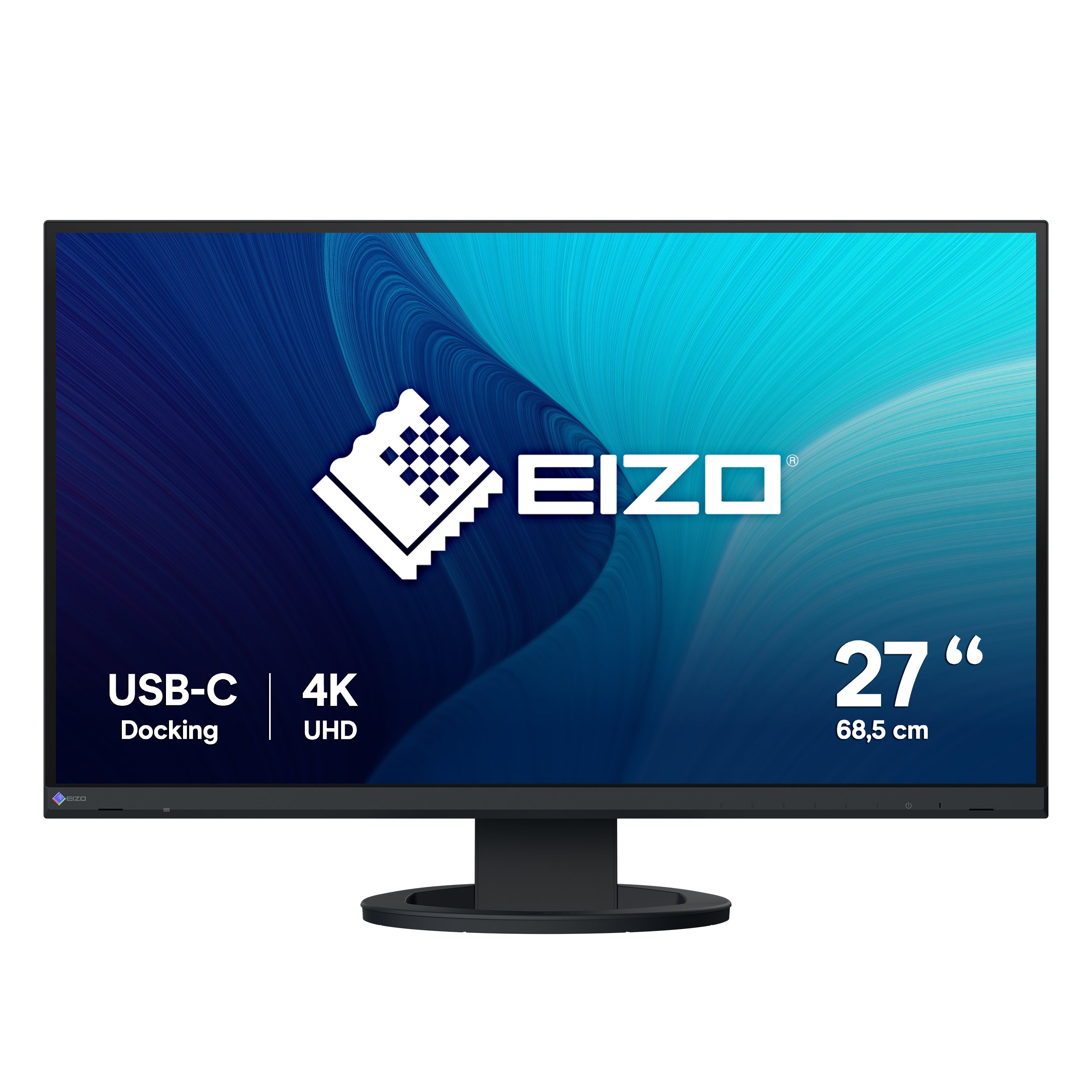 EIZO FlexScan EV2740S-BK écran plat de PC 68,6 cm (27") 3840 x 2160 pixels 4K Ultra HD LCD Noir