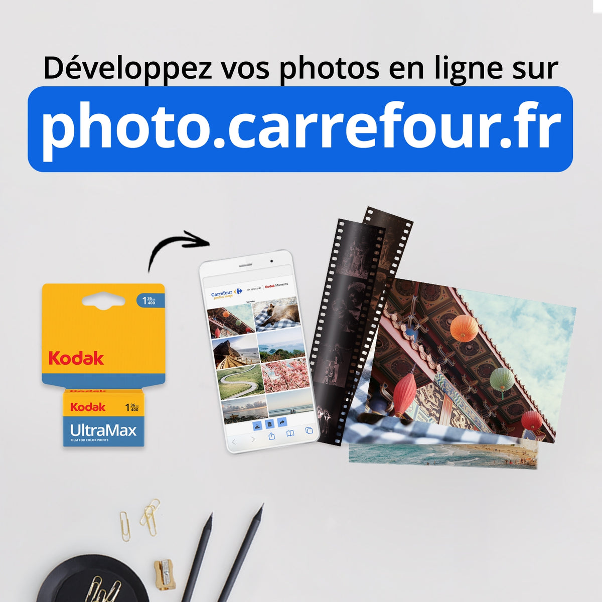 Kodak Film argentique Ultra 400 36 poses