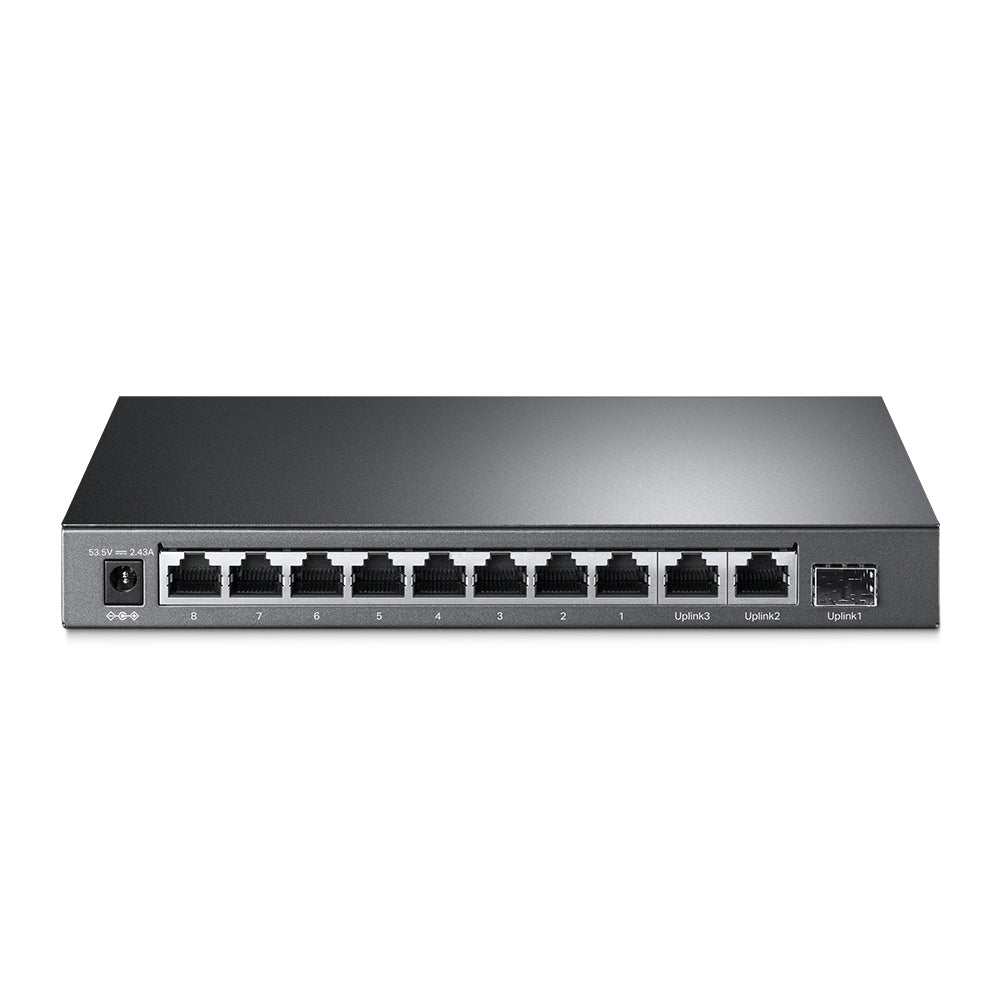 TP-Link TL-SG1210MP commutateur réseau Non-géré Gigabit Ethernet (10/100/1000) Connexion Ethernet, supportant l'alimenta