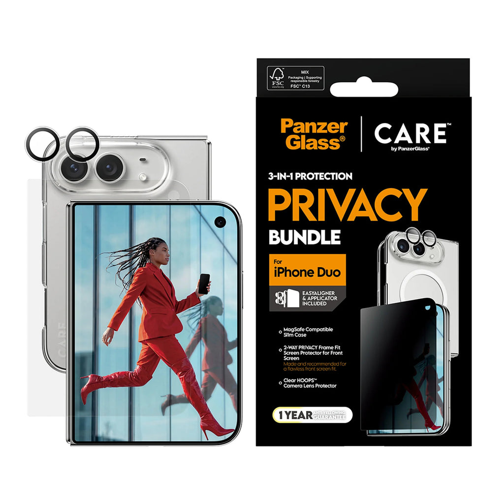 PanzerGlass CARE coque de protection pour téléphones portables 19,3 cm (7.6") Housse Transparent