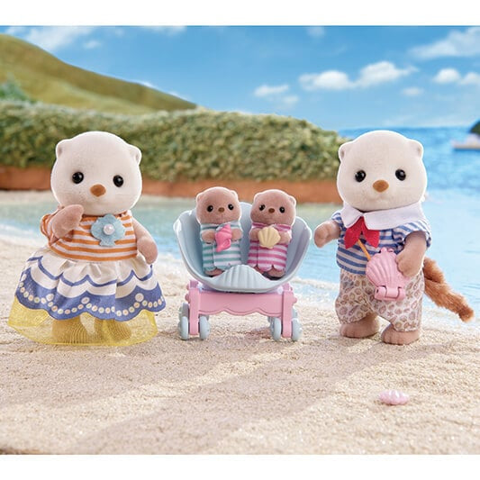 Sylvanian Families La famille Loutre de mer