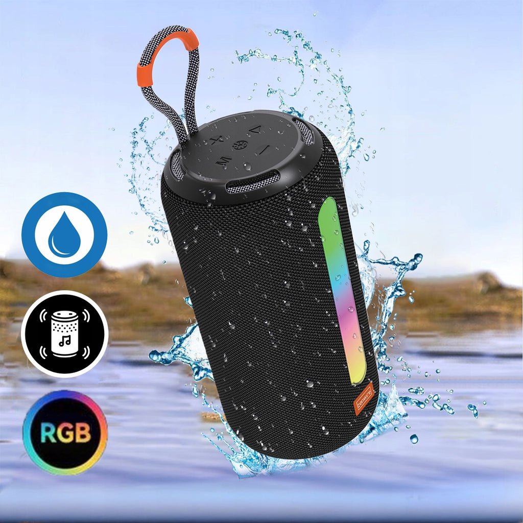 Enceinte Bluetooth portable sans fil avec radio FM, chaîne stéréo et lecteur MP3, 26 W, Zenwire BS-09