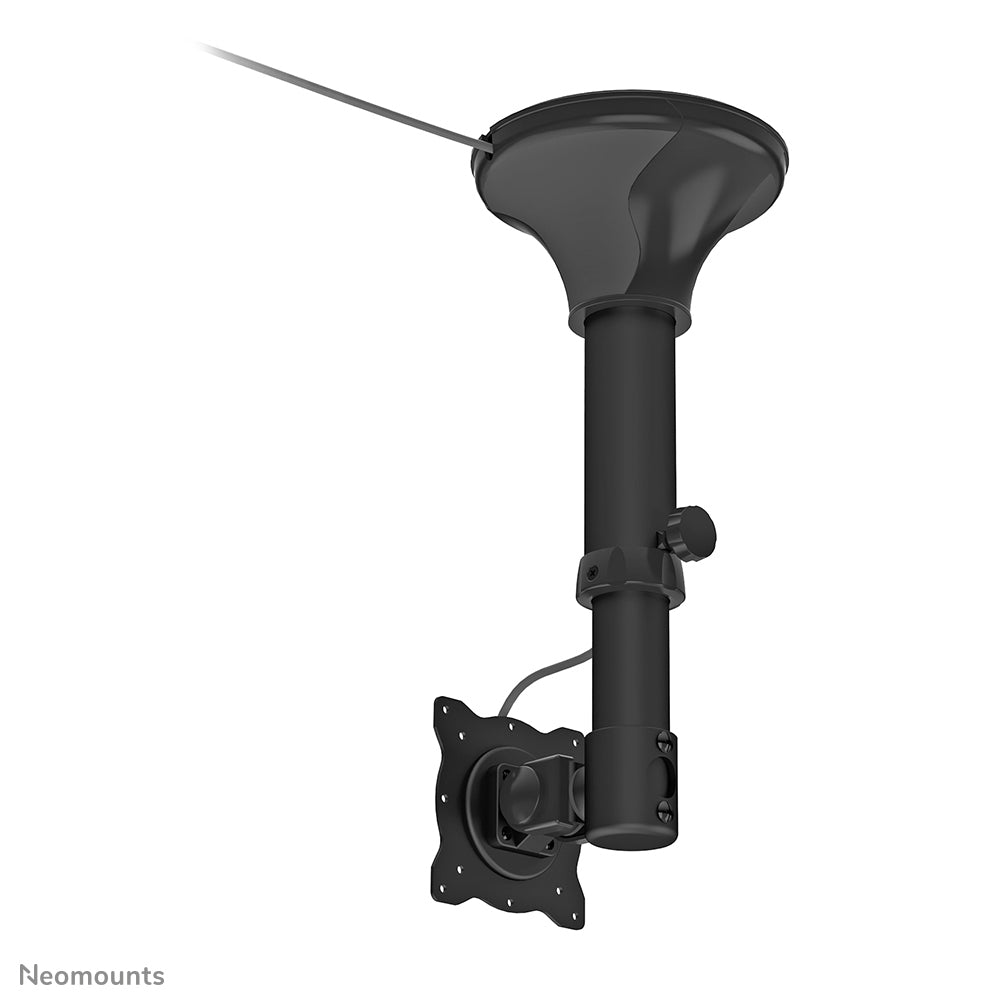 Neomounts FPMA-C025BLACK Support de plafond pour écran de 10-30" - h37-47 cm - inclinable