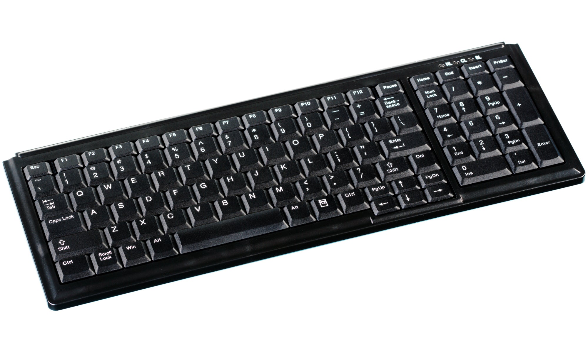 Contour Design Active Key AK-7000 clavier Industriel USB QWERTZ Allemand Noir