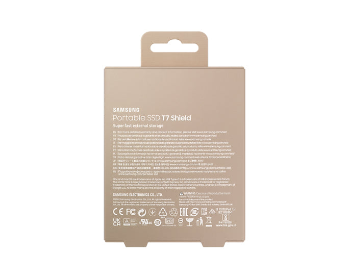 Samsung MU-PE1T0K/WW lecteur à circuits intégrés externe 1 To USB Type-C 3.2 Gen 2 (3.1 Gen 2) Beige