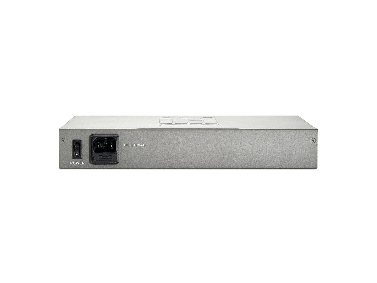LevelOne GEP-0822 Commutateur Réseau Gigabit Ethernet PoE Gris