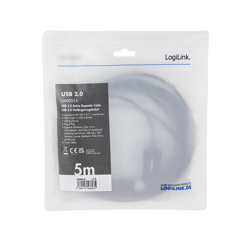 LogiLink UA0001A changeur de genre de câble USB Type-A Noir