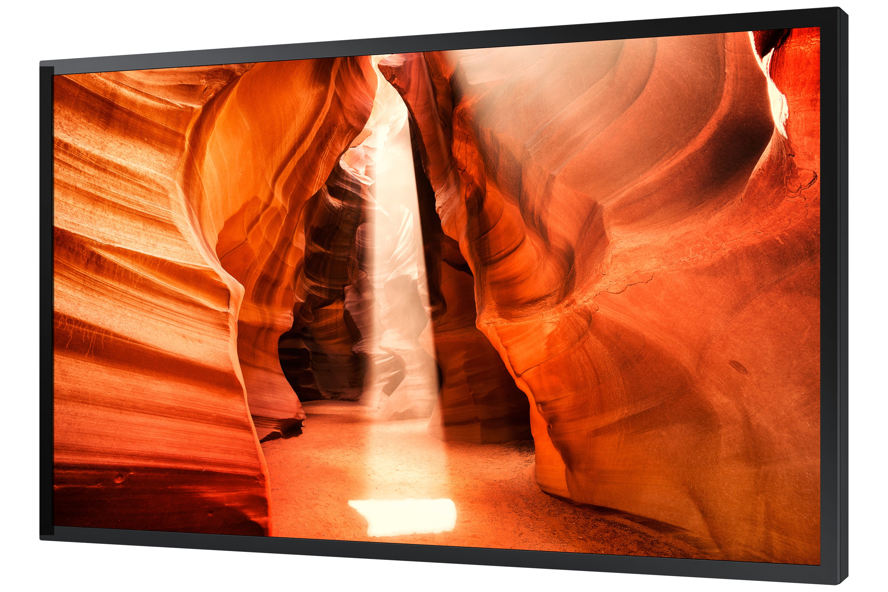 Samsung OM55N-S Écran plat de signalisation numérique 139,7 cm (55") LCD Wifi 4000 cd/m² Full HD Noir Intégré dans le processeur Tizen 5.0