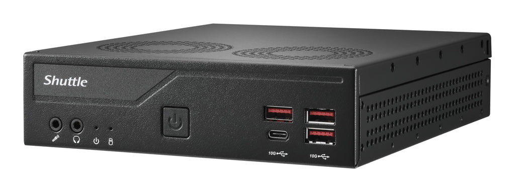 Shuttle Slim PC DB860 S1851, 2x HDMI, 1x DP, 1x USB-C, 2x LAN, VESA