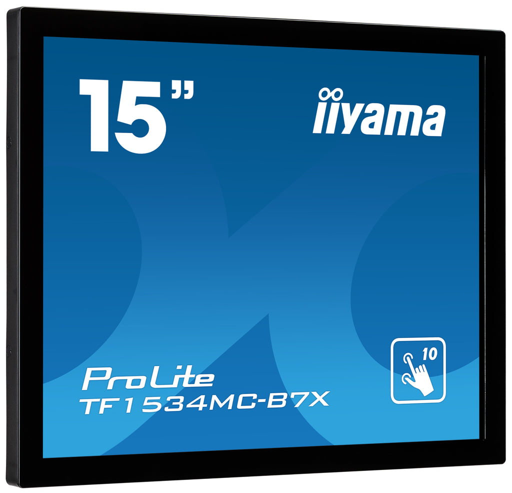 iiyama TF1534MC-B7X Écran Tactile 15" XGA LED Multi-utilisateur, Noir
