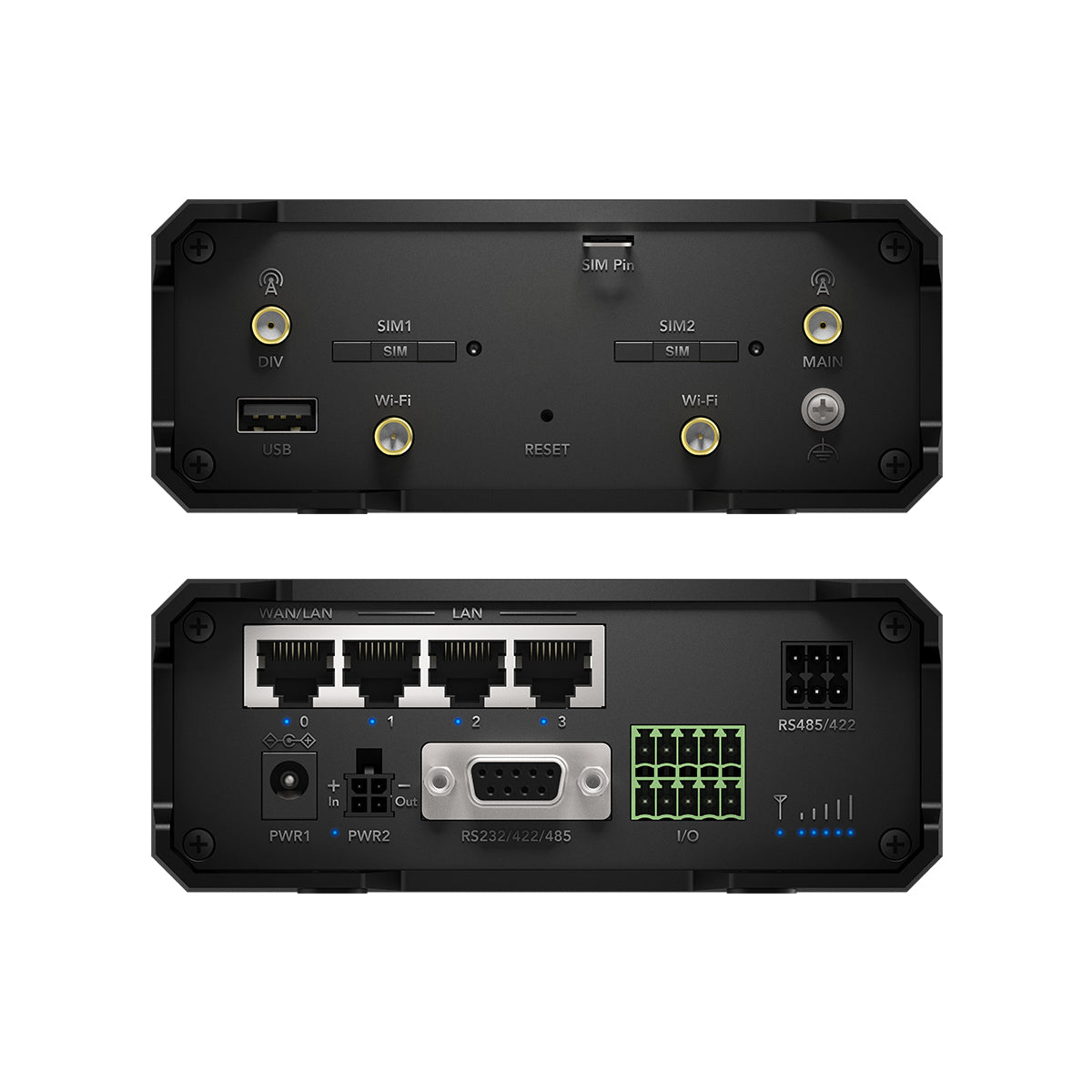 Cudy 4G LTE Cat 4 N300 Industrial Wi-Fi Router, IR04 1.0 Routeur de réseau cellulaire