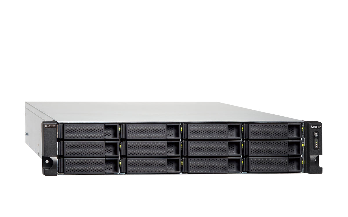 QNAP TS-H1886XU-RP-R2 NAS Rack (3 U) Intel® Xeon® D D-1622 16 Go DDR4 0 To QuTS hero Noir, Gris - vue 8