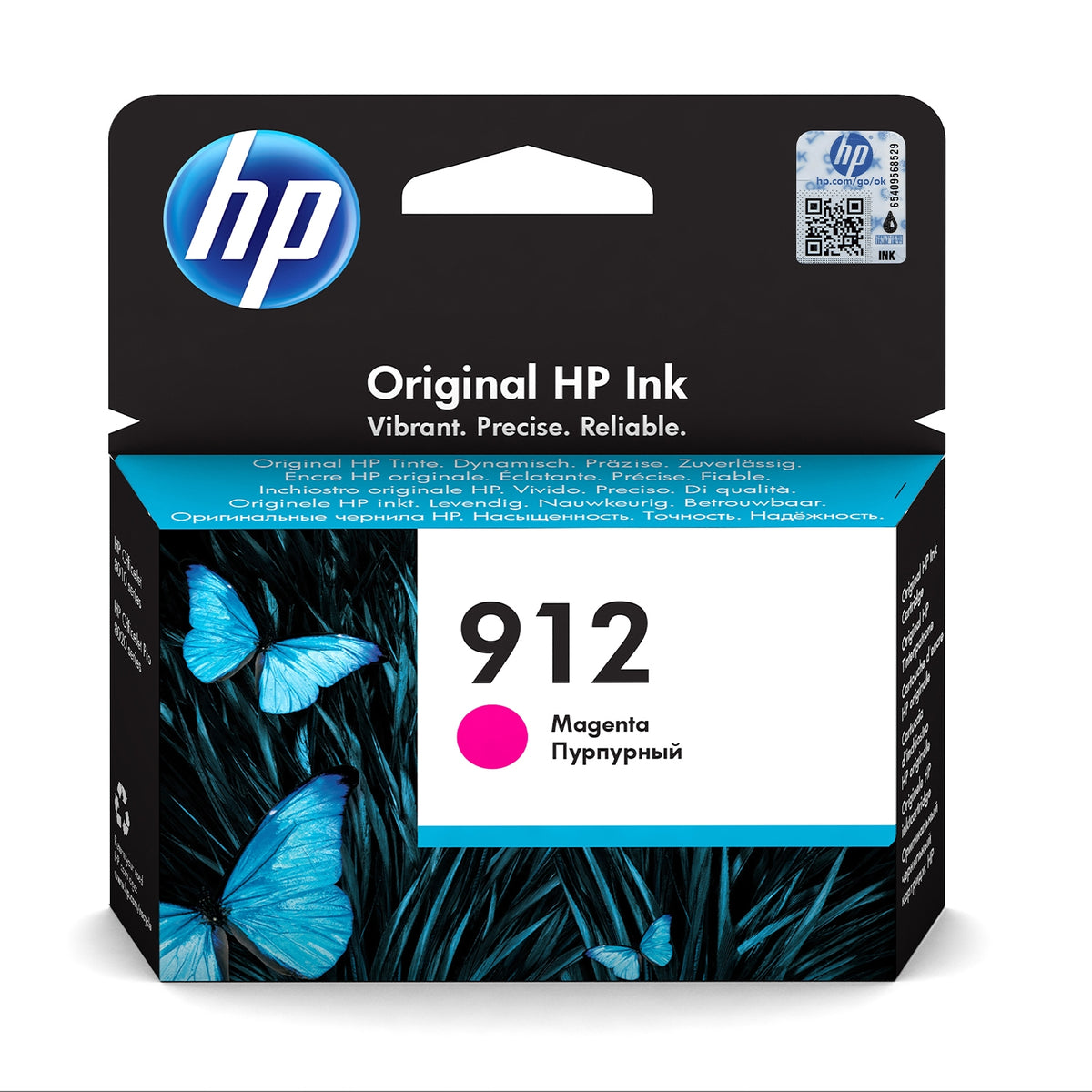 HP Cartouche d'encre d'origine magenta 912