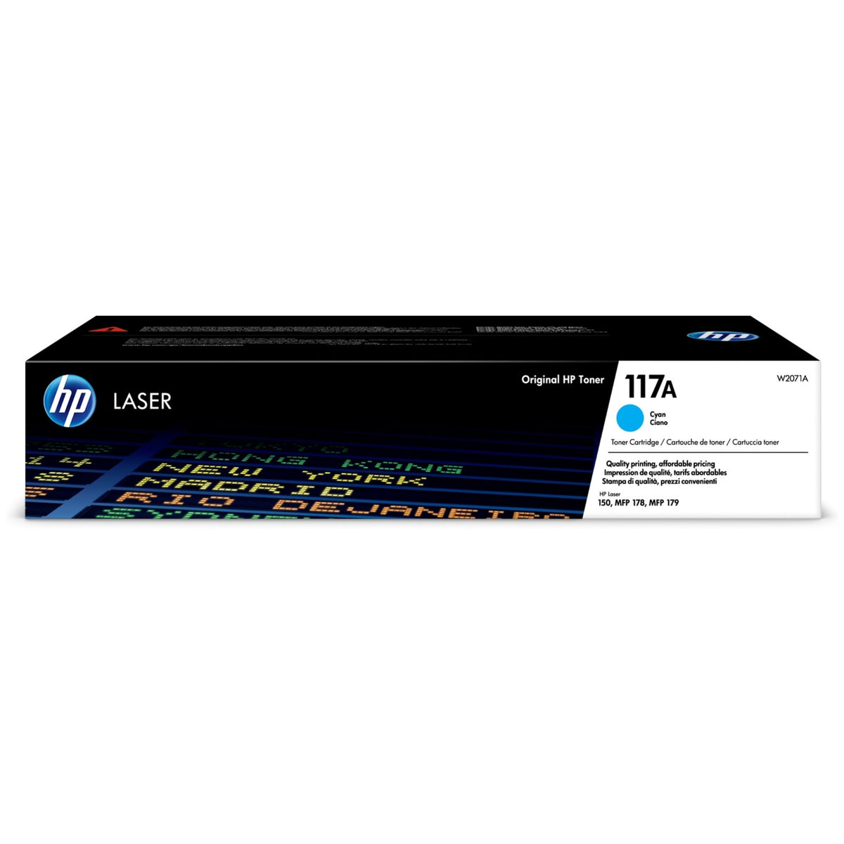 HP Toner d'origine cyan 117A