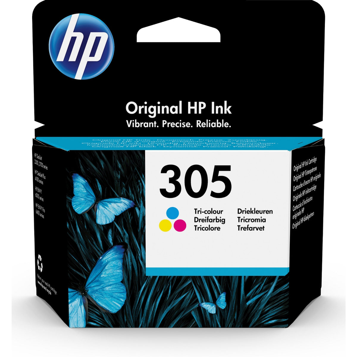 HP Cartouche d'encre d'origine 3 couleurs 305