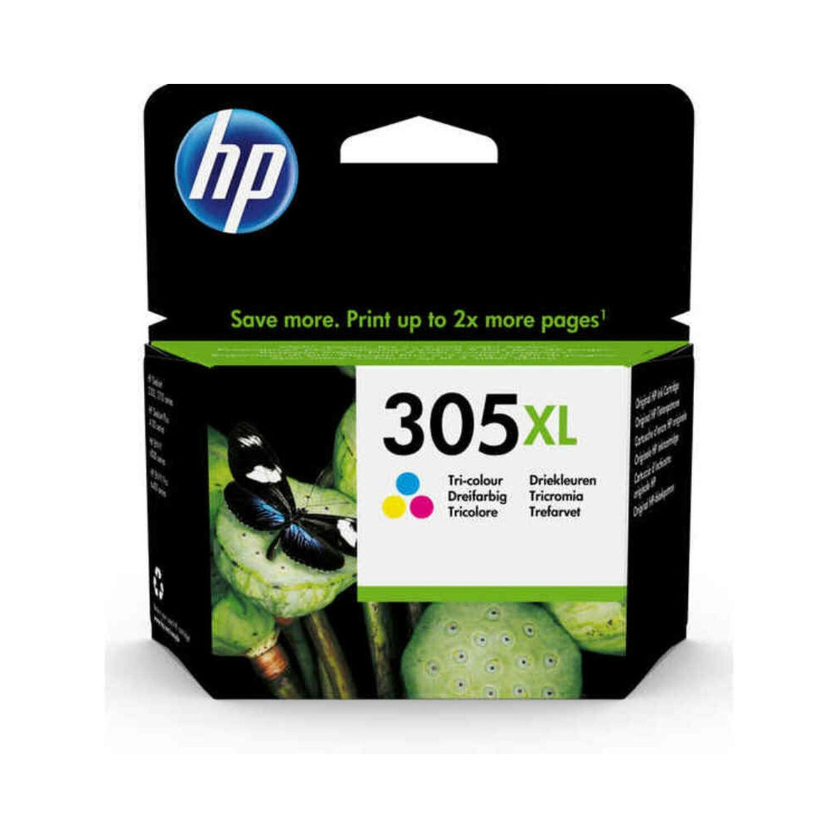 HP Cartouche d'encre d'origine 3 couleurs 305 XL
