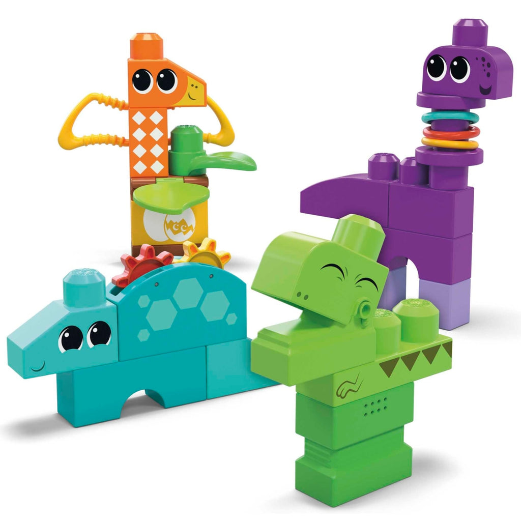 Mattel Dinosaures Couic et Croq' fonction sensorielle Mega Bloks