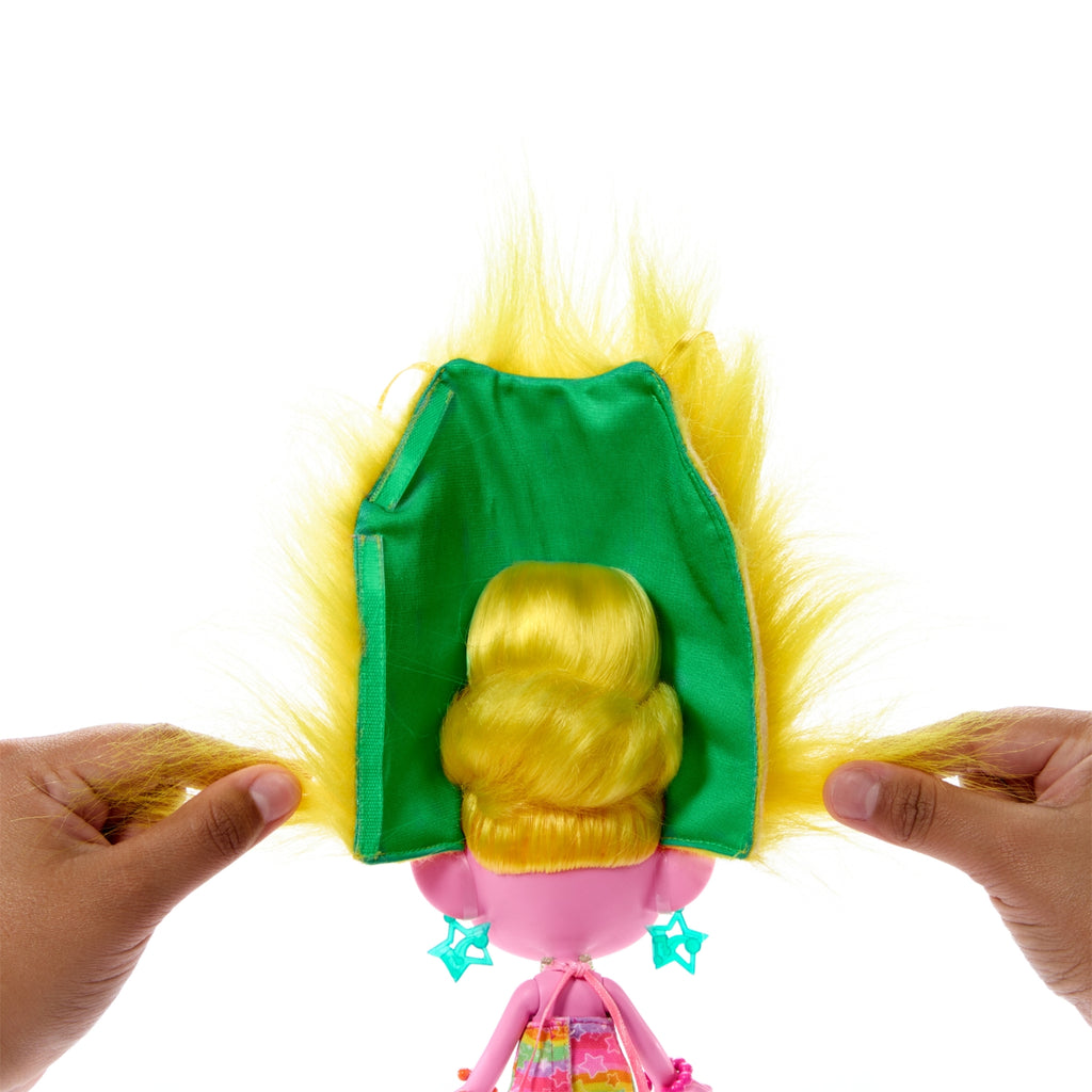 Mattel Poupée Trolls 3 Viva surprise 2 en 1