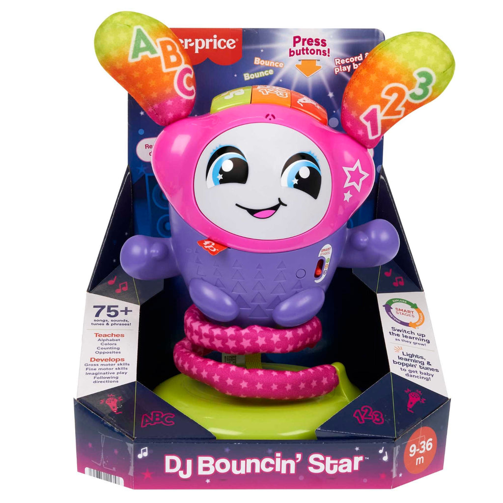 Fisher-price DJ le robot danseu à rebond