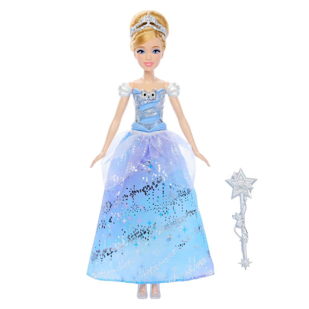 Mattel Games Poupée Cendrillon Robe Enchantée