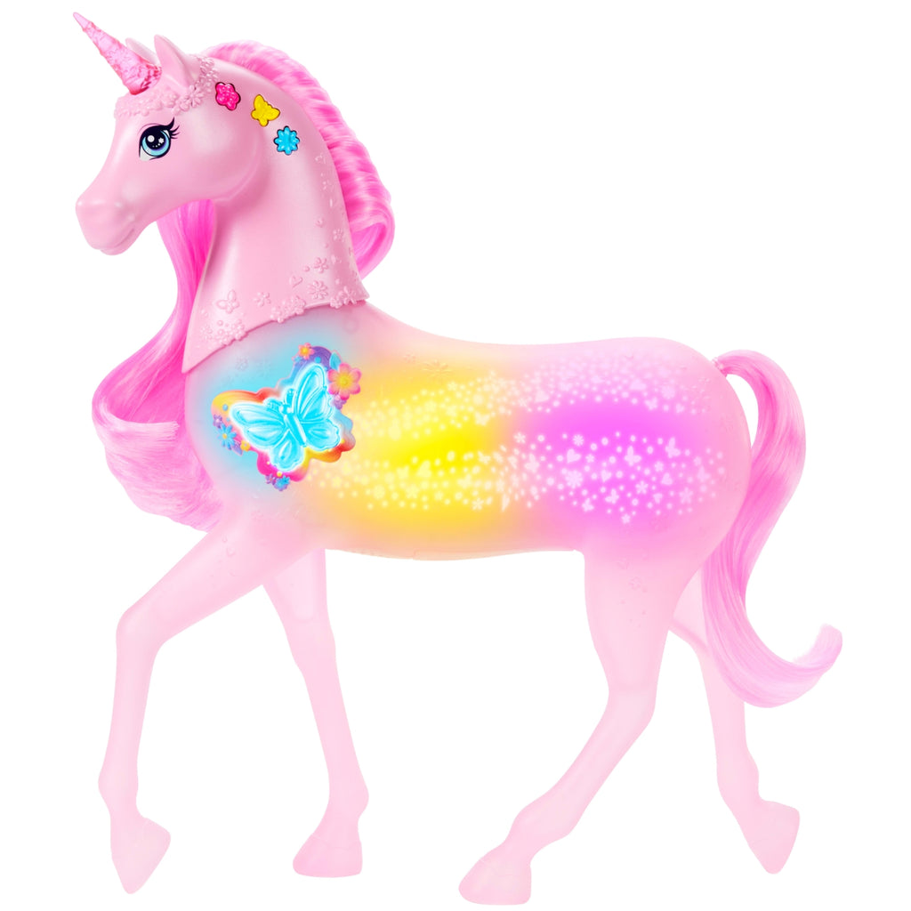 Mattel Barbie Licorne sons et lumières