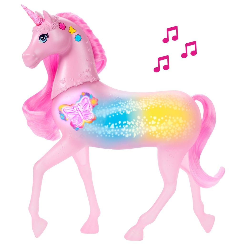 Mattel Barbie Licorne sons et lumières